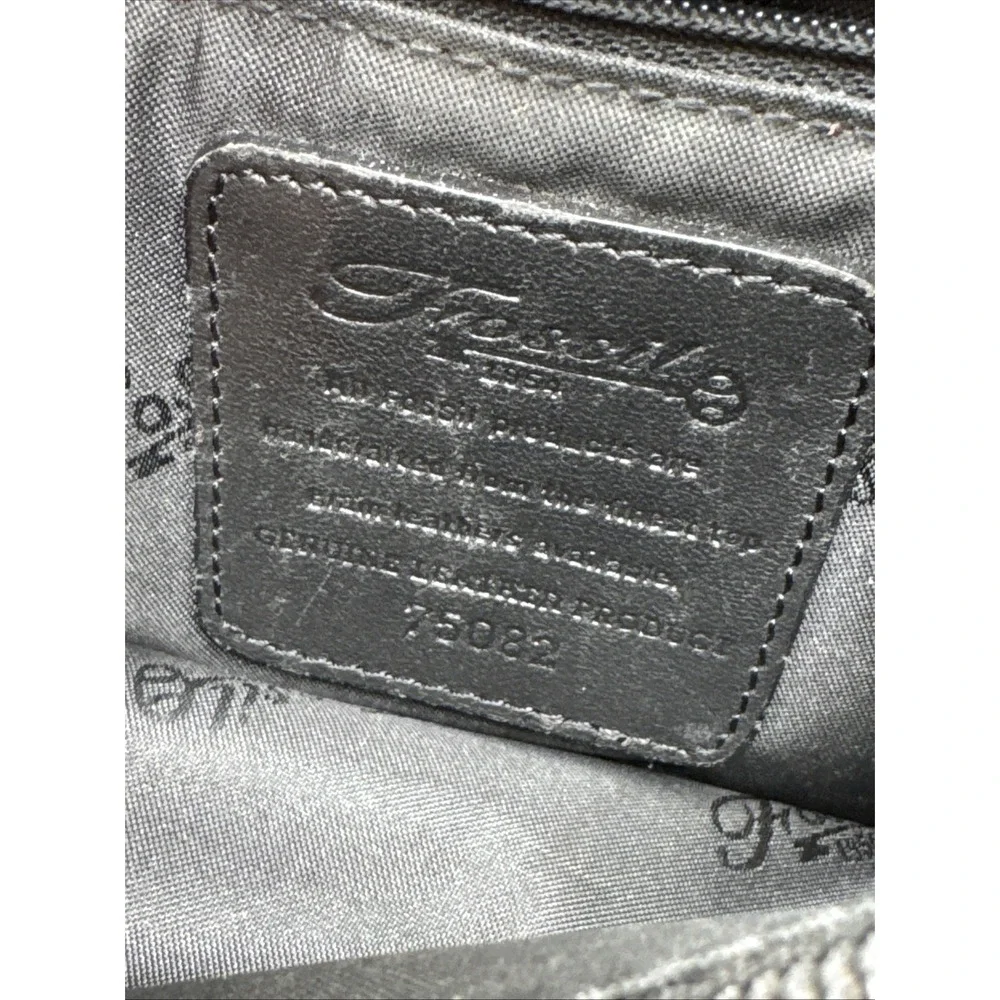 Vintage Fossil Crossbody 75082 Black New American Classic collection Y2K Key Tag